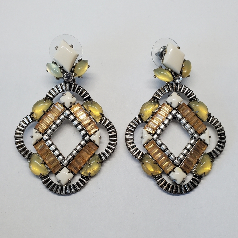 Stella And Dot Kaia Convertible Statement Earrings